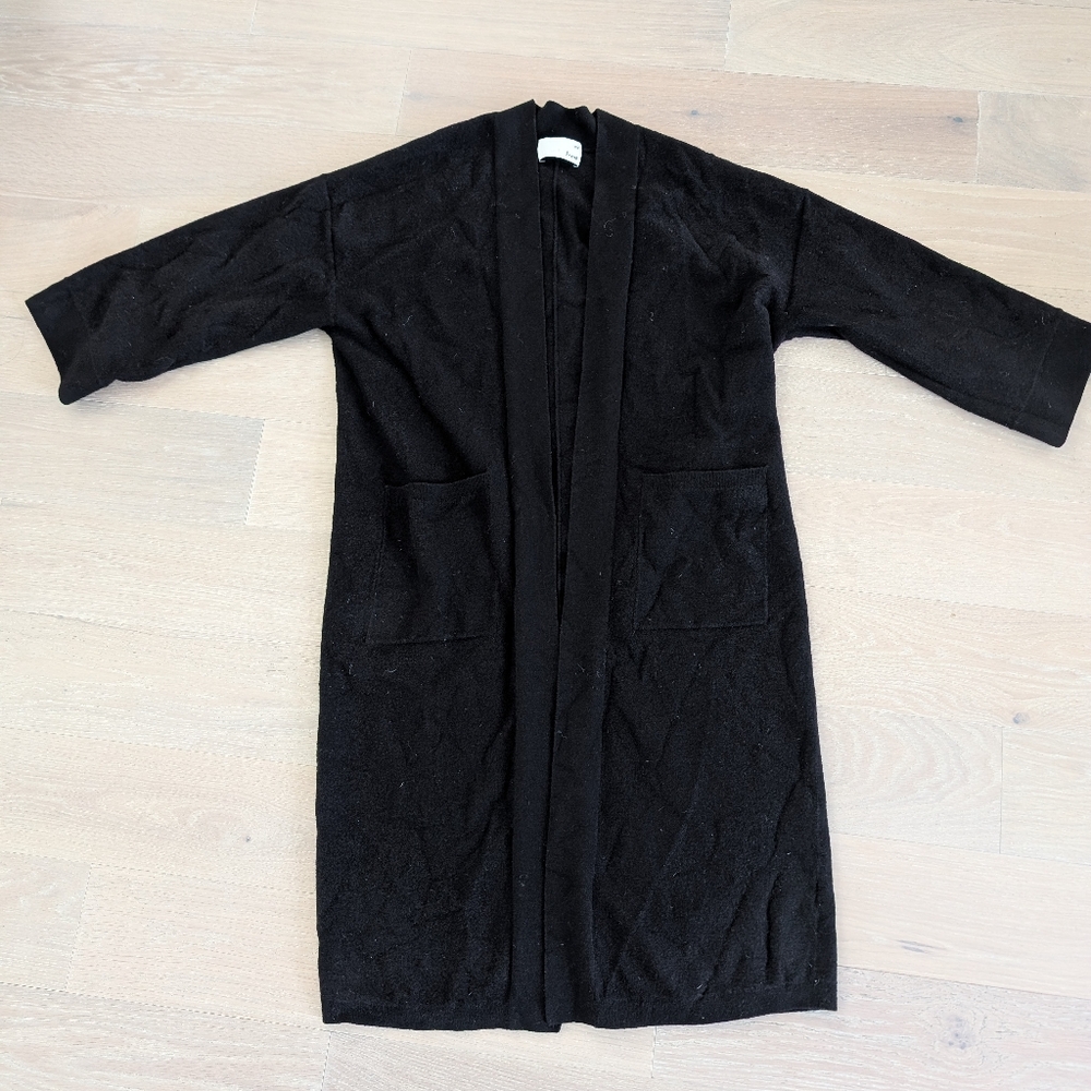 Aritzia Wilfred Free Merino Wool Long Cardigan - Size L